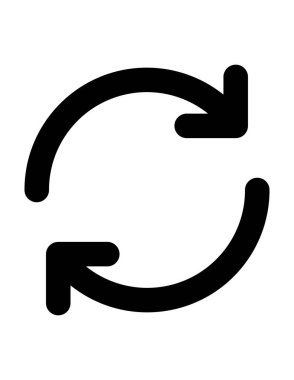 ok düz ikon vektör illüstrasyonu