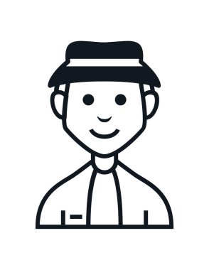 insanlar karakter avatar simgesi vektör illüstrasyonuName