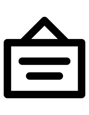 alışveriş ve ödeme çizgisi vektör simgesi.