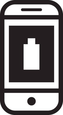 akıllı telefon simgesi vektör illüstrasyonu