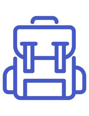 seyahat web simgesi vektör illüstrasyonu