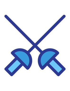 Basit simgenin vektör illüstrasyonu