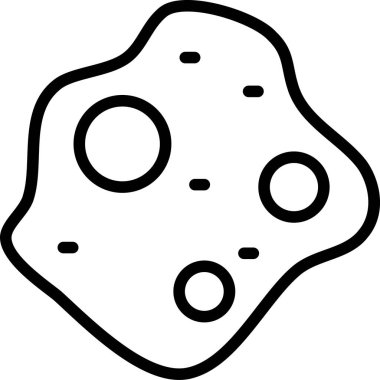 evren simgesi, gezegen uzay vektör çizimi