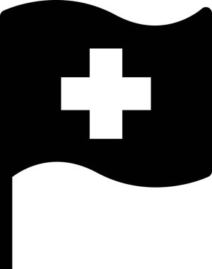 tıbbi ağ simgesi vektör illüstrasyonu