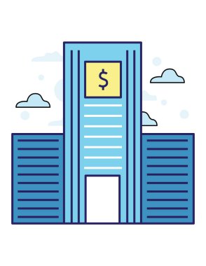 iş finans vektörü illüstrasyonu 