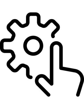 seo ve pazarlama satırı vektör simgesi.