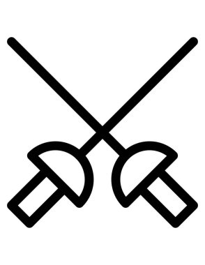 Web ve mobil için okçuluk vektör simgeleri