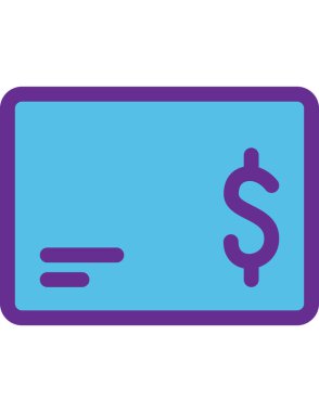 çevrimiçi alışveriş düz simgesi vektör illüstrasyonu