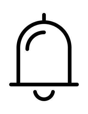 Otel ve servis satırı vektör simgesi.