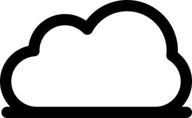 Orman ikonu vektör illüstrasyonu