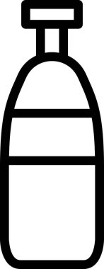 şişe simgesi vektör illüstrasyonu