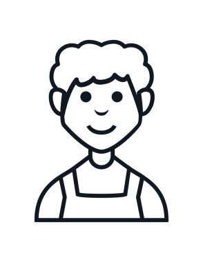 insanlar karakter avatar simgesi vektör illüstrasyonuName