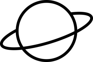 evren simgesi vektör illüstrasyonu