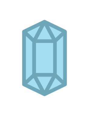 Küp simgesinin vektör illüstrasyonu