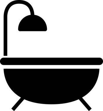 mobilya yassı ikon vektör illüstrasyonu