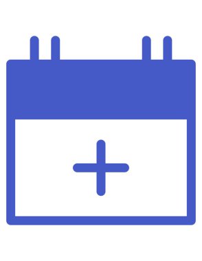 zaman zamanlama simgesi vektör illüstrasyonu