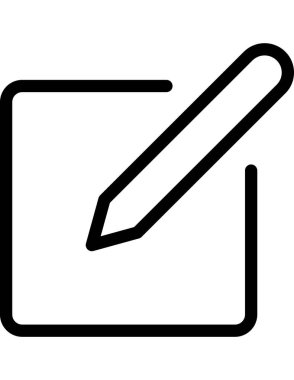 eğitim ve okul çizgisi vektör simgesi.