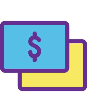 çevrimiçi alışveriş düz simgesi vektör illüstrasyonu