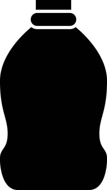 şişe simgesi vektör illüstrasyonu