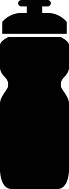 şişe simgesi vektör illüstrasyonu