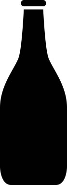 şişe simgesi vektör illüstrasyonu