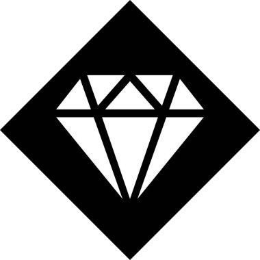 Elmas vekotr illüstrasyon, mücevher kavramı 