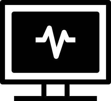 Düz ekran vektör resimlemesini izle