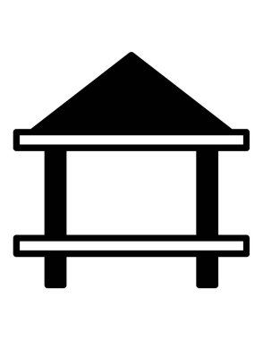 okul ve eğitim vektör simgesi.