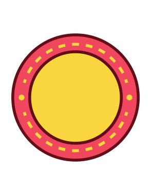 ödül ikonu, rozet başarı vektör illüstrasyonu