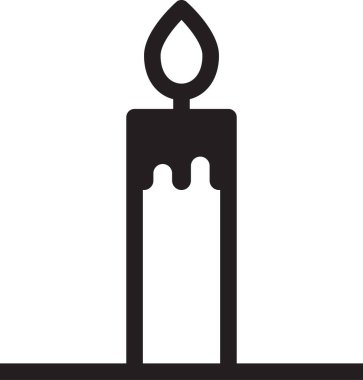 Paskalya yassı ikon vektör çizimi