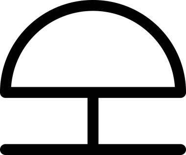 ağaç simgesi vektör illüstrasyonu