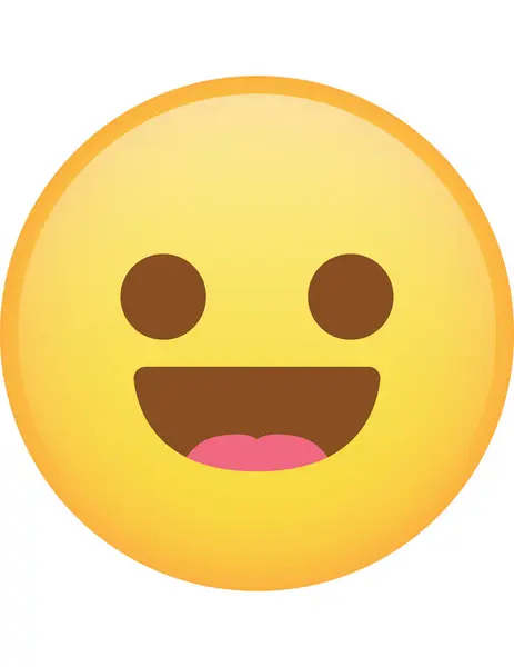 emoji düz ikon vektör çizimi