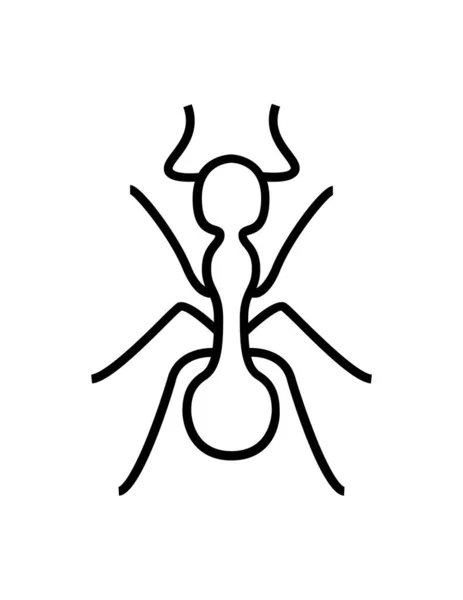 Illustration Zum Bug Symbol Vektor — Stockvektor