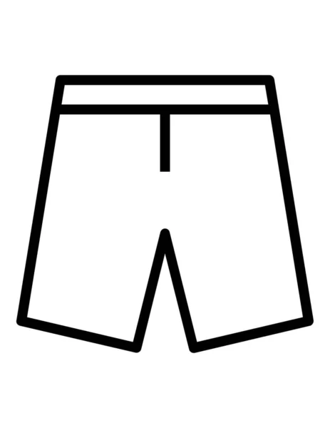 Underwear Icon Vector Illustration — Stock Vector