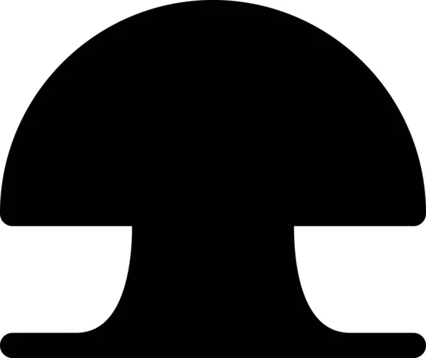 ヘルメットの黒と白のアイコンのベクトル図 — ストックベクタ