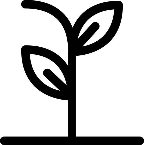 Baum Symbol Vektor Illustration — Stockvektor