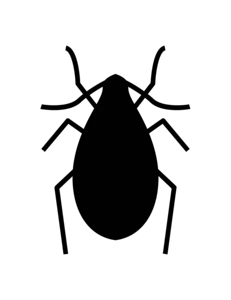 Illustration Zum Bug Symbol Vektor — Stockvektor