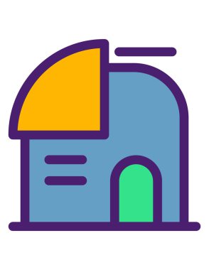 kahve makinesi koyu vektör simgesi