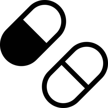 tıbbi ağ simgesi vektör illüstrasyonu