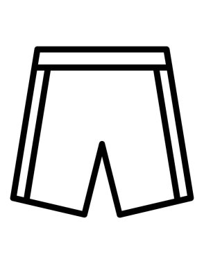 iç çamaşırı ikonu vektör illüstrasyonu