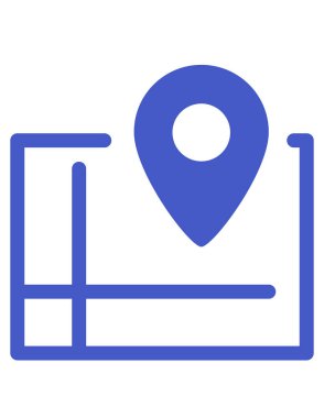 Banka kartı vektör simgesi. biçim iki renkli düz sembol, mavi ve gri renkler, yuvarlak açılar, beyaz