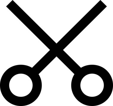 bıçak ve çatal vektör simgesi