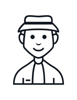 insanlar karakter avatar simgesi vektör illüstrasyonuName