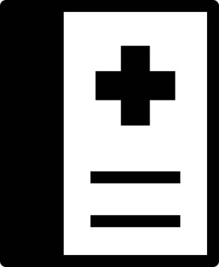 tıbbi ağ simgesi vektör illüstrasyonu