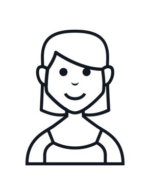 insanlar karakter avatar simgesi vektör illüstrasyonuName