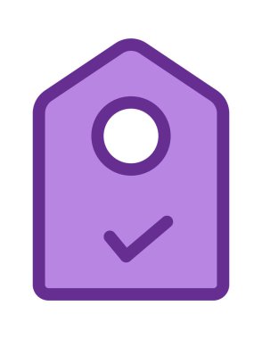 çevrimiçi alışveriş düz simgesi vektör illüstrasyonu