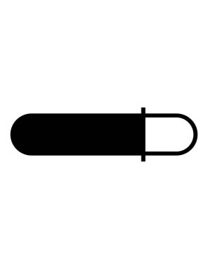 Çubuk simgesi vektör illüstrasyonu yükleniyor