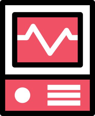 tıbbi ağ simgesi vektör illüstrasyonu