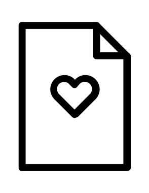 dosya belgesi düz simge vektör çizimi