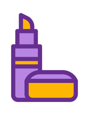 çevrimiçi alışveriş düz simgesi vektör illüstrasyonu